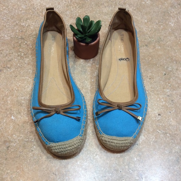 NATURALIZER TURQUOISE ESPADRILLE FLATS - Picture 8 of 8